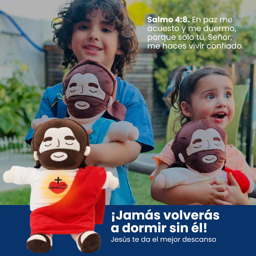 EXCLUSIVO: PELUCHE DE JESÚS DE LUJO QUE RESPIRA ♥️