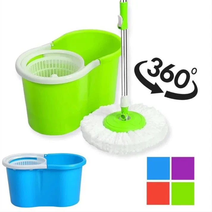 CLEAN360 - TRAPERO ESCURRIDOR GIRATORIO