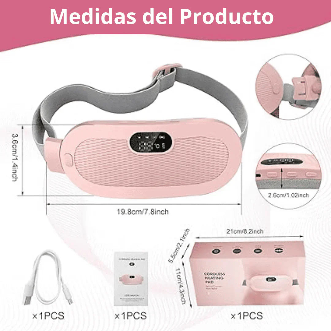 CINTURÓN TERMOELÉCTRICO PARA CÓLICOS
