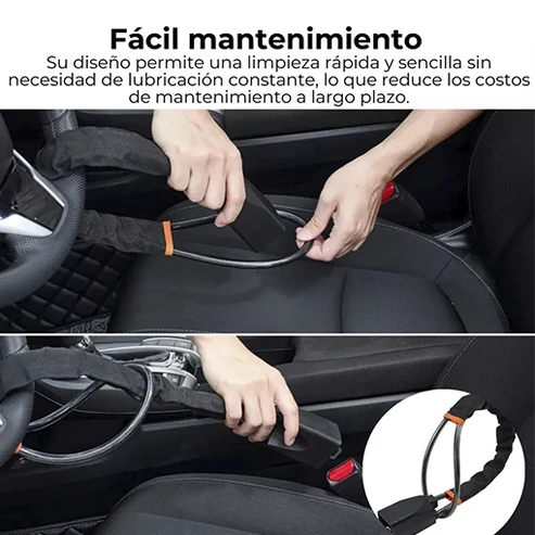 BLOQUEO DE CARRO CINTURON VOLANTE
