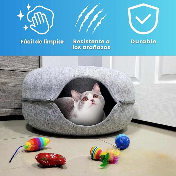 CAMA TUNEL PARA GATOS