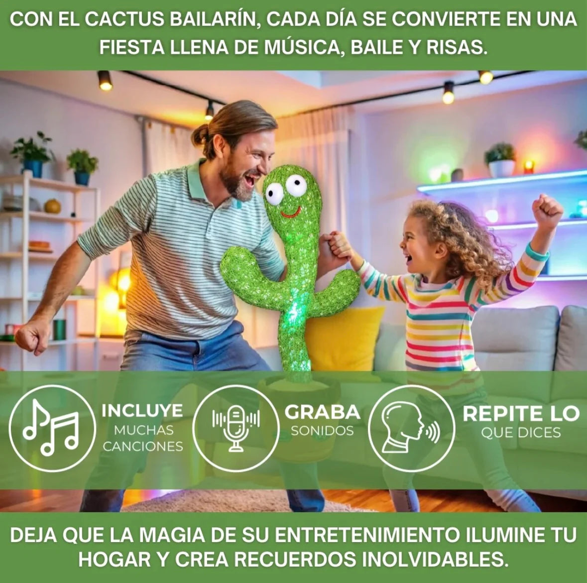 CACTUS BAILARÍN 🌵
