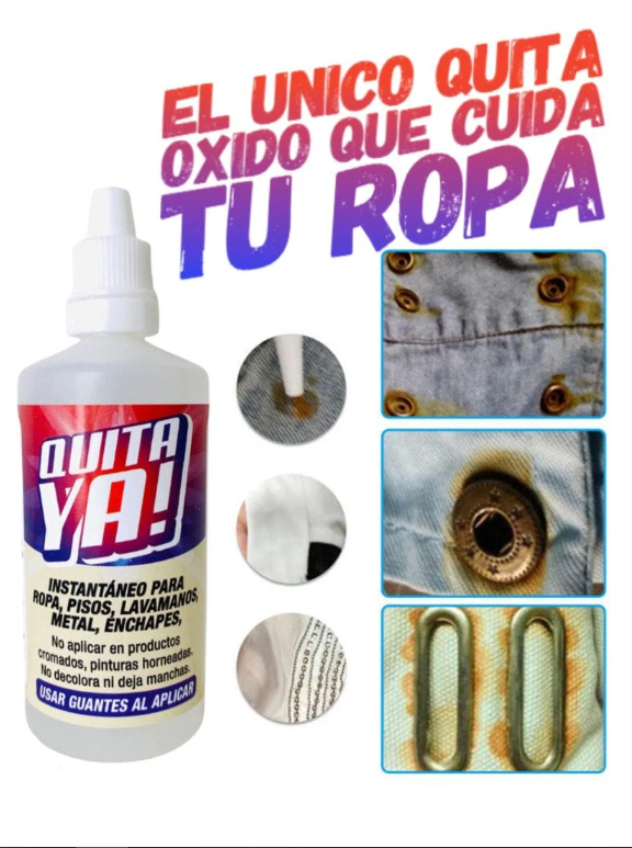 REMOVEDOR QUITAMANCHAS ÓXIDO