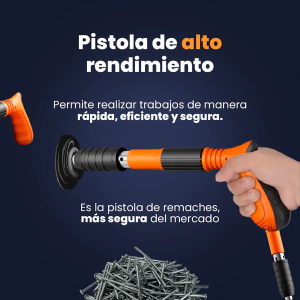 POTENCIA Y PRECISIÓN: PISTOLA DE REMACHES🤩