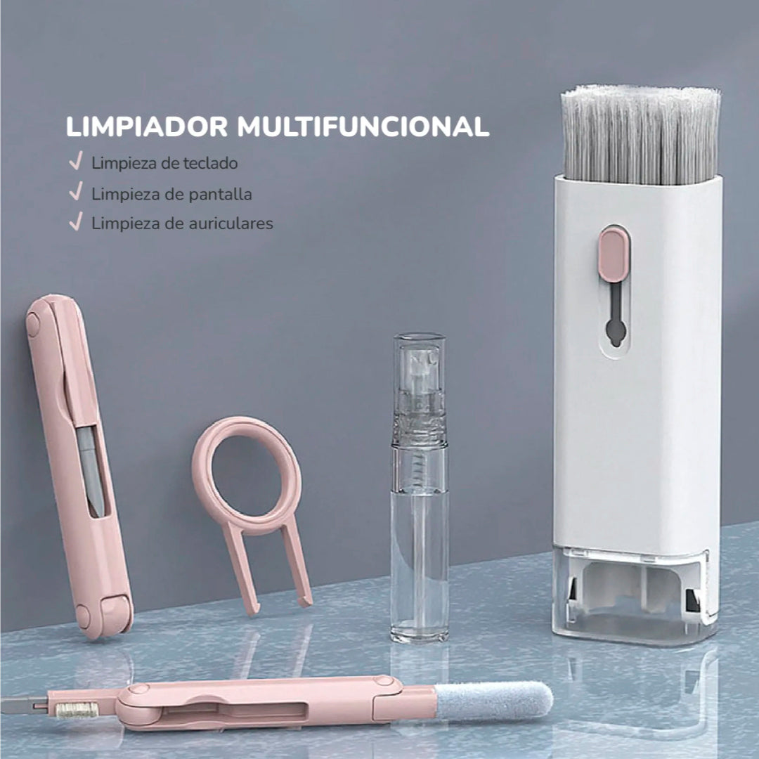 KIT LIMPIADOR 8 EN 1 (PC, Teclado, Airpods)