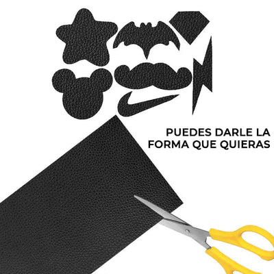 PARCHE REPARADOR DE CUERO ADHESIVO (50X137CM)