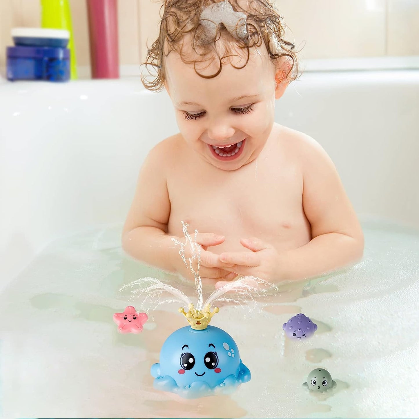 JUGUETE DE BAÑO PARA BEBE