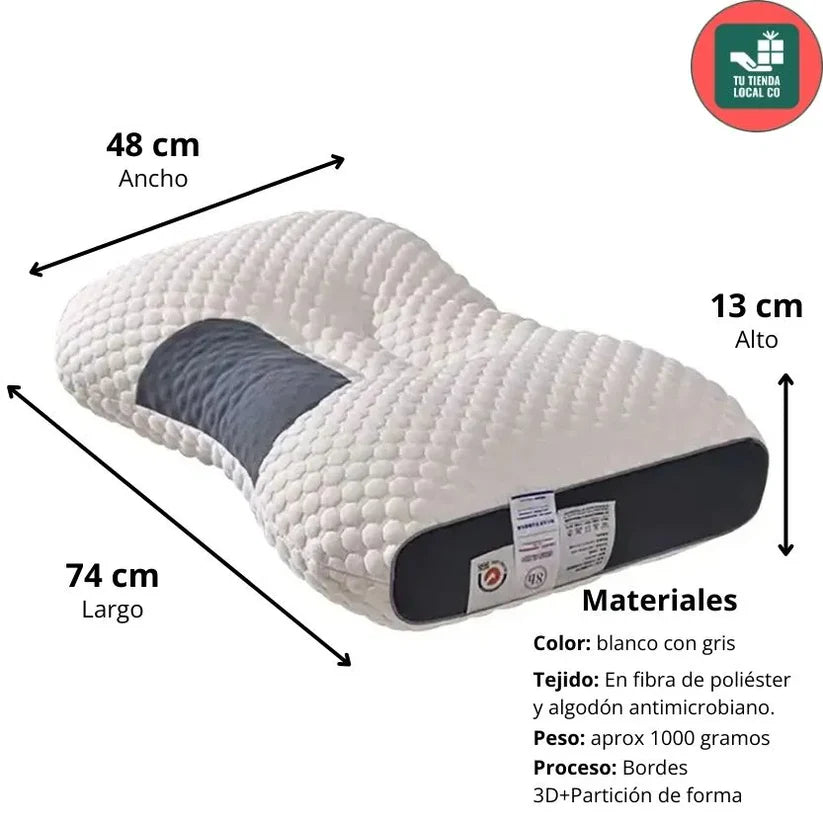 ALMOHADA ERGONÓMICO DESCANSO 3D + ENVIO GRATIS