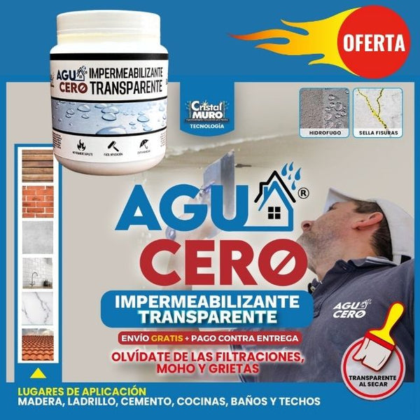 IMPERMEABILIZANTE TRANSPARENTE - PAGA 1 LLEVA 2