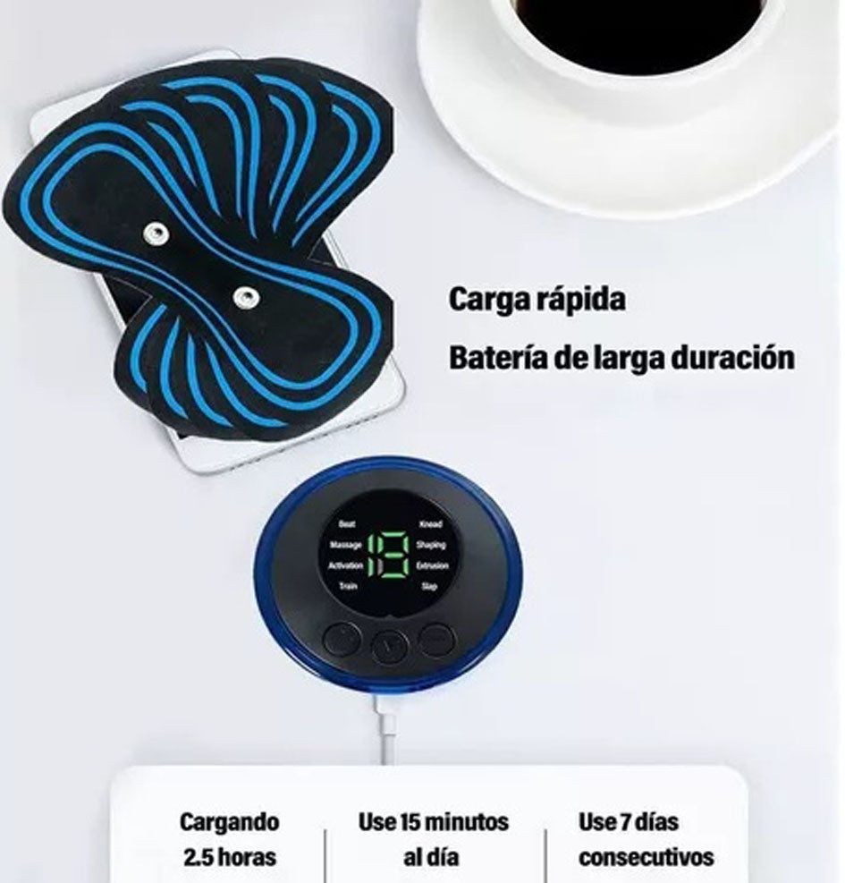 MASAJEADOR Y LIBERADOR PORTATIL RECARGABLE