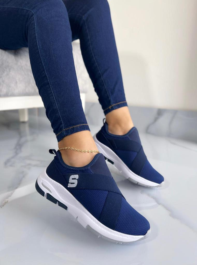 TENIS SKECHERS CRUZADOS