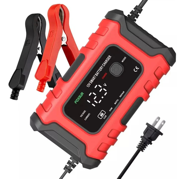 CARGADOR INTELIGENTE BATERIA MOTO Y CARRO - 12 V