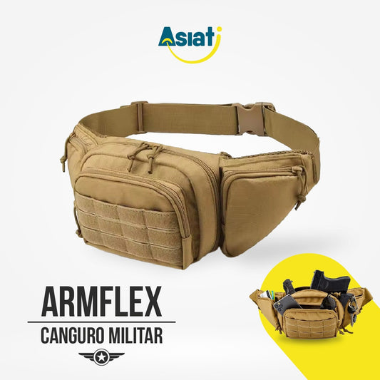 CANGURO MILITAR TÁCTICO + OFERTA DEL MES 🎖️