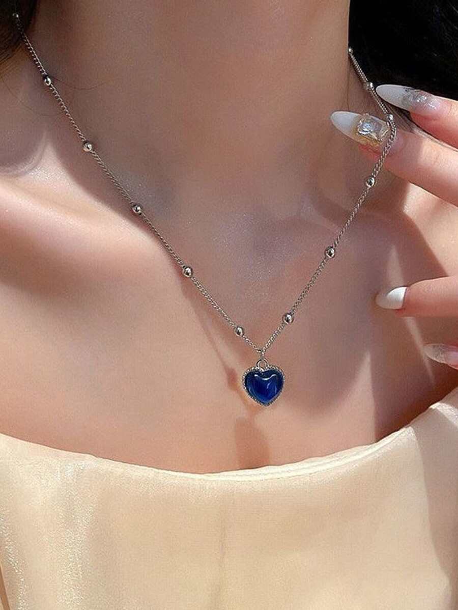 COLLAR CORAZÓN EMOCIONES + CAJA DE REGALO ♥️