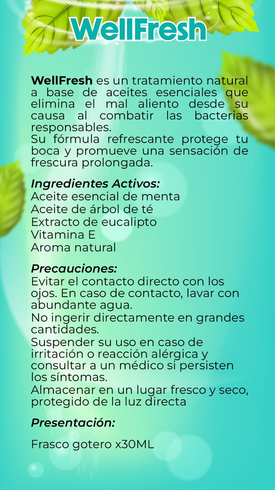 Well Fresh - ELIMINA EL MAL ALIENTO