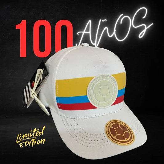 GORRA COLOMBIA EDICIÓN 100 AÑOS - ENVIO GRATIS 📦