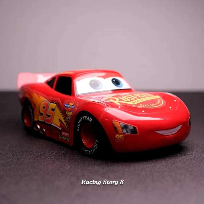 TRANSFORMER RAYO MCQUEEN + CONTROL REMOTO 🚗🎮