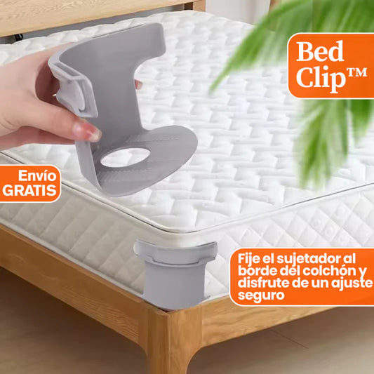 El sujetador de sabanas que mantiene todo en su lugar - SET X4 UNIDADES