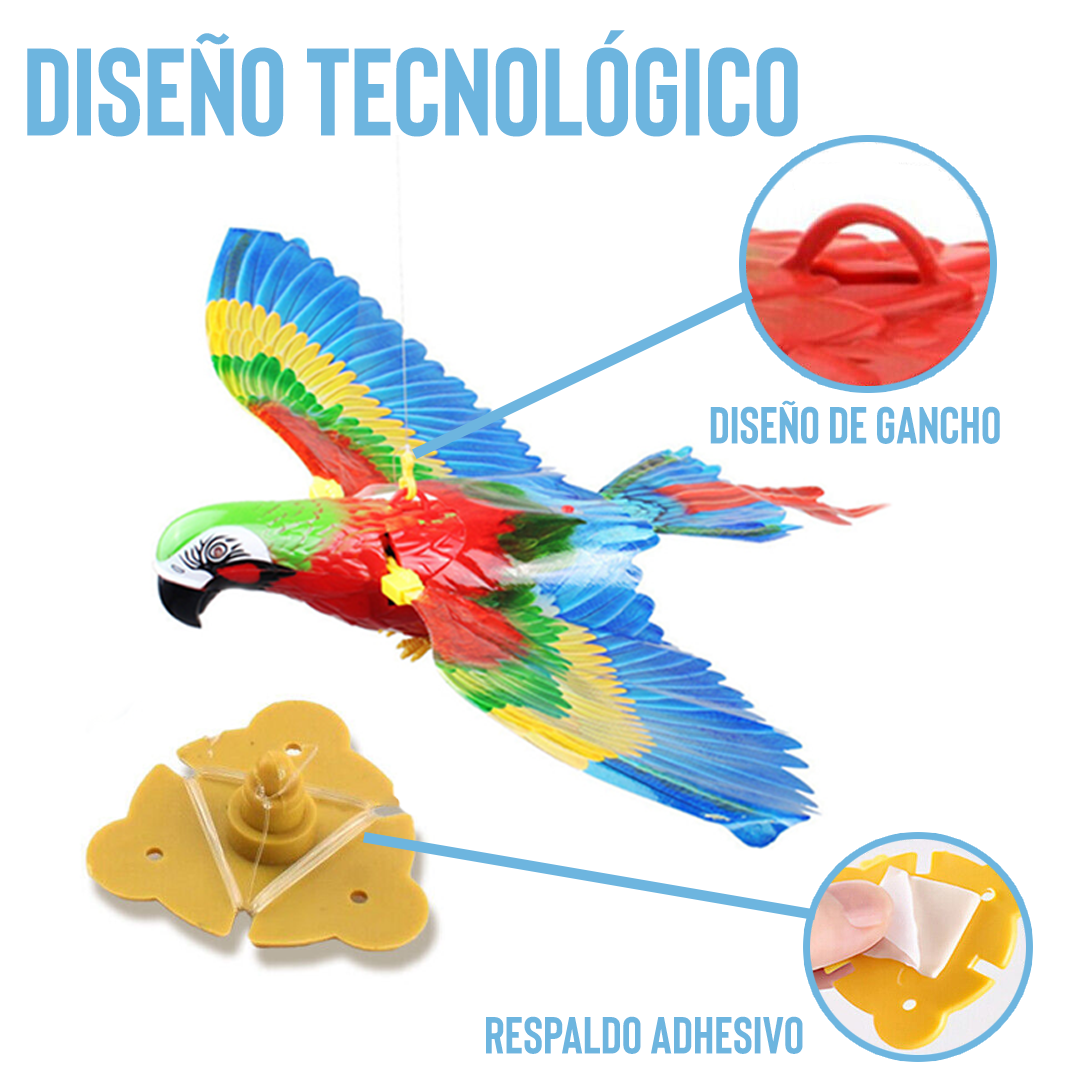 AVES VOLADORAS PARA MASCOTA X2 UNIDADES