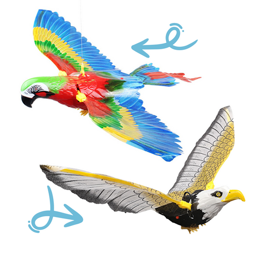AVES VOLADORAS PARA MASCOTA X2 UNIDADES