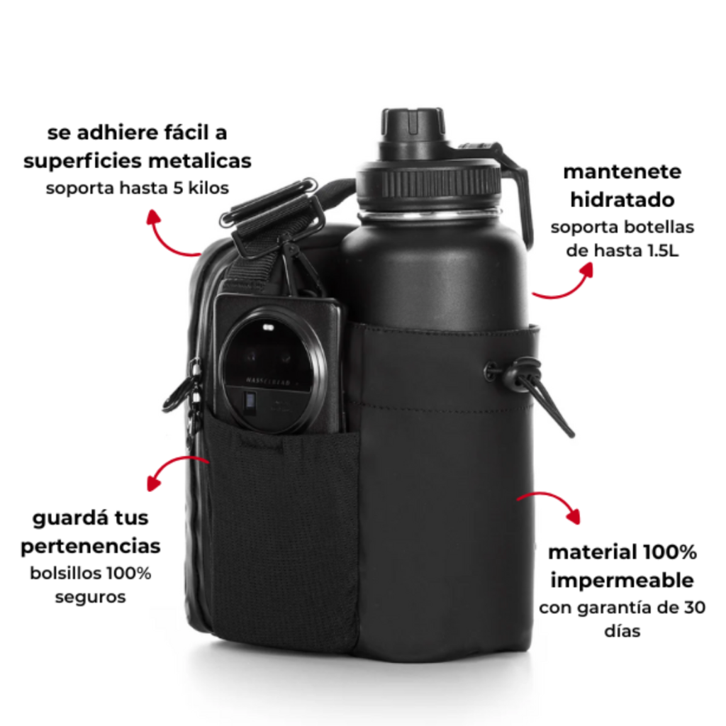 BOLSO MAGNETICO PARA EL GYM + CORREA PREMIUM 🏋️