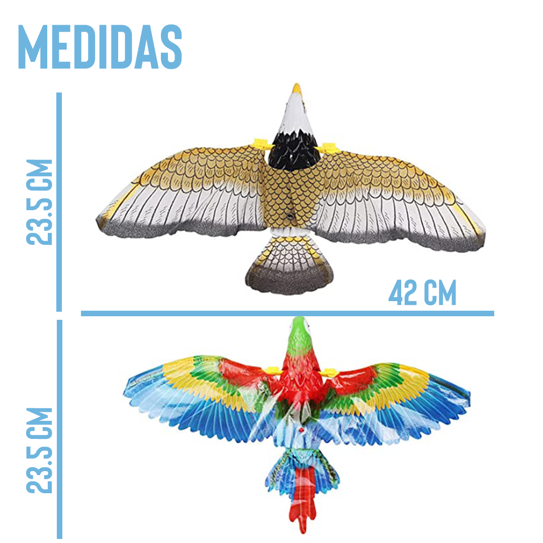 AVES VOLADORAS PARA MASCOTA X2 UNIDADES