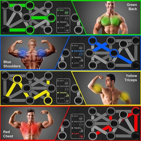 TABLA PUSH UP PLEGABLE MULTIFUNCIONAL 💪