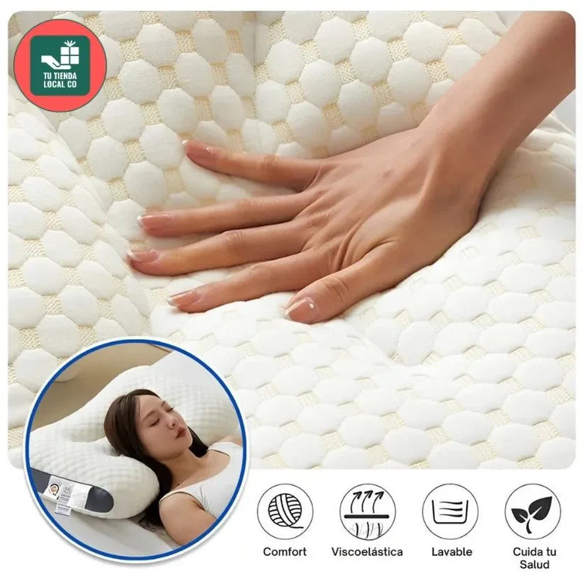ALMOHADA ERGONÓMICO DESCANSO 3D + ENVIO GRATIS