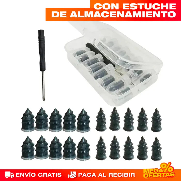 KIT TORNILLOS PARA DESPINCHAR LLANTAS (20 UNIDADES)