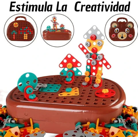 TALADRO DIDÁCTICO EN 3D: CREATIVIDAD PARA LOS NIÑOS 👦🧒