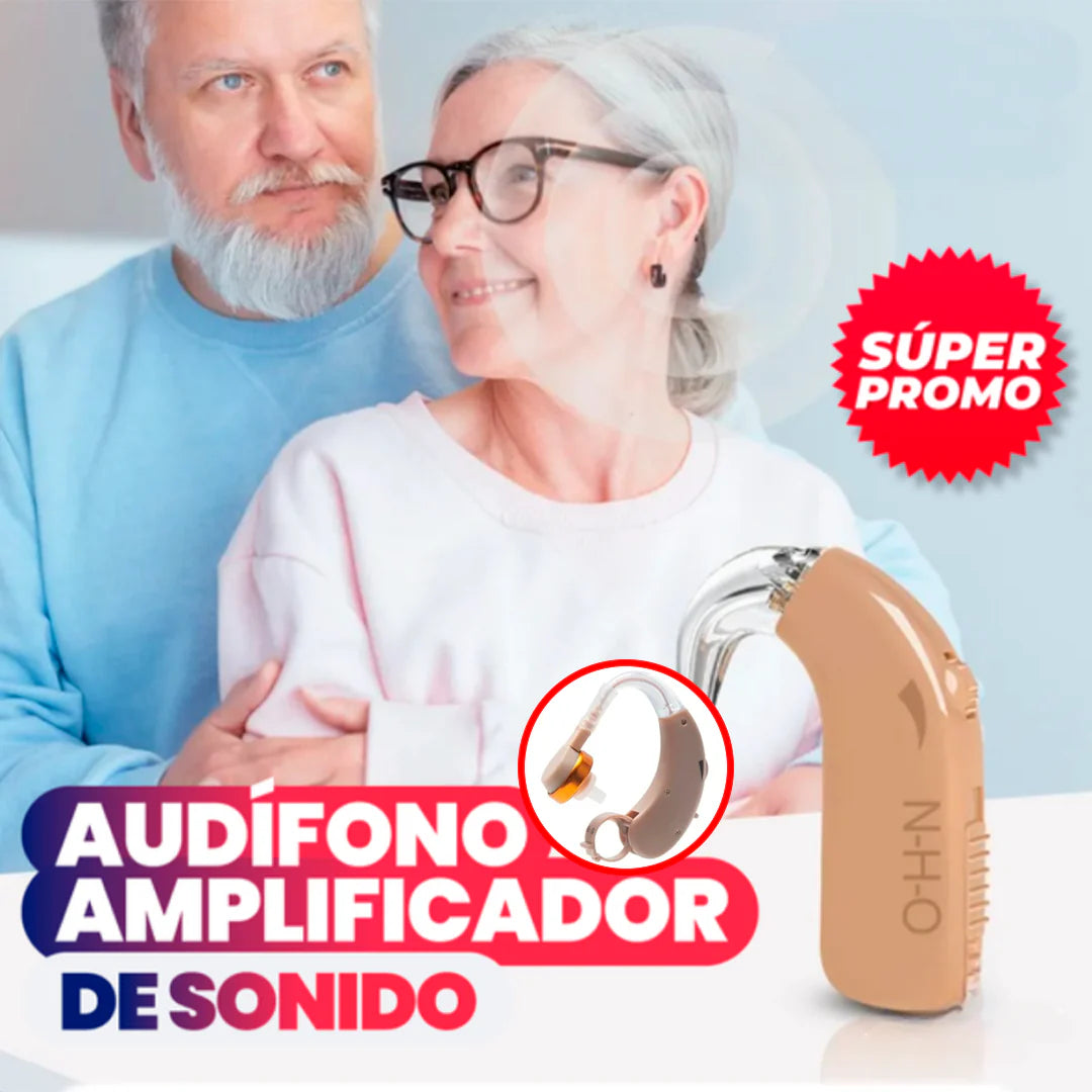 AUDIFONO AMPLIFICADOR CYBER SONIC: Escucha Claro, Sin Ruido, Sin Complicaciones 🦻