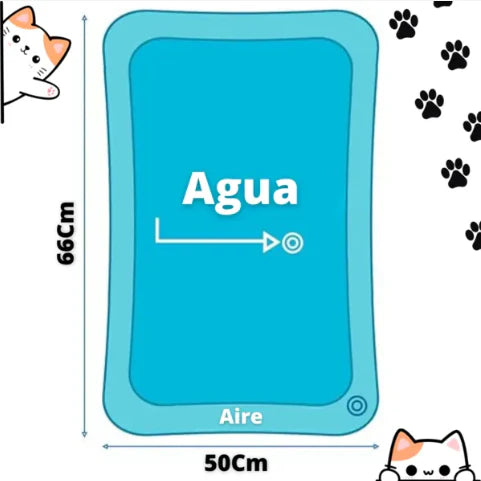 TAPETE DE AGUA SENSORIAL PARA BEBÉS