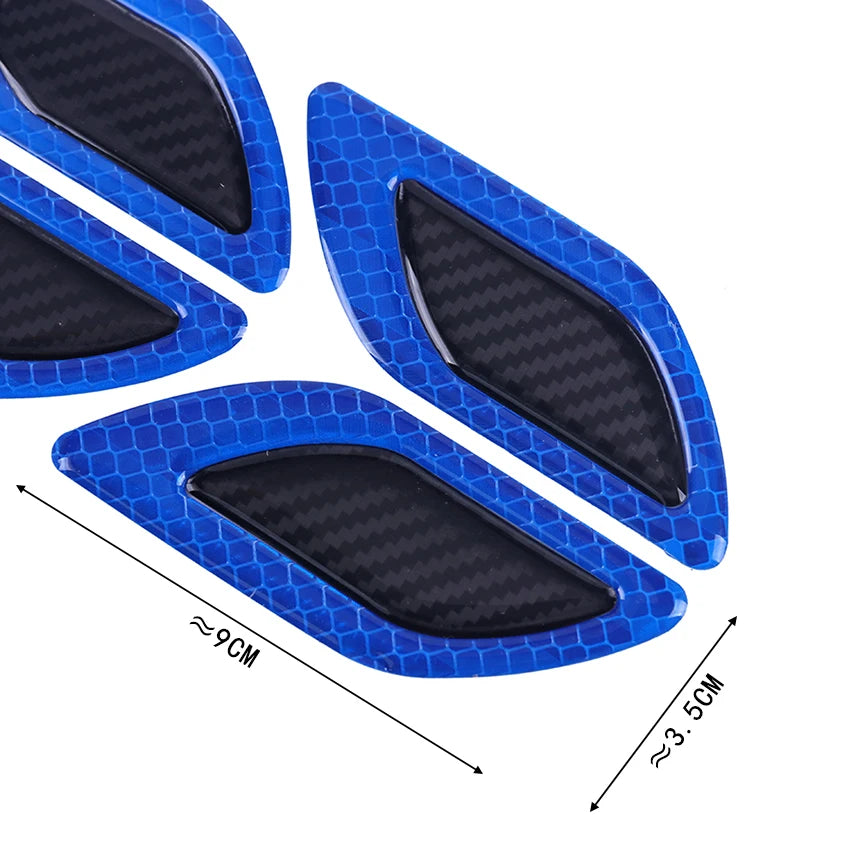 ADHESIVO REFLECTIVO PARA CARROS - PROTECCIÓN Y ESTILO (SET X6)