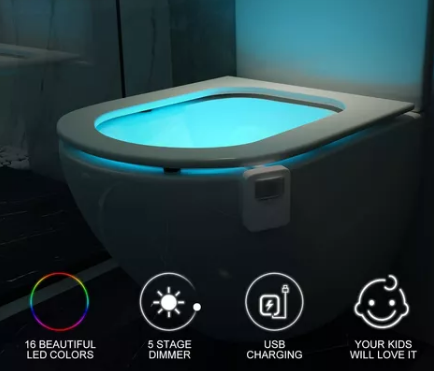 INODORO LED MÁGICO - ILUMINA TU BAÑO