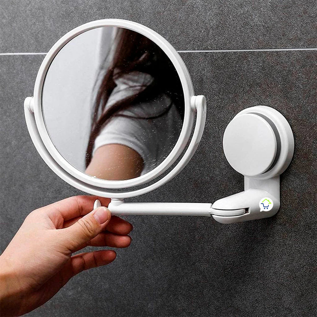 ESPEJO DE BAÑO RETRÁCTIL