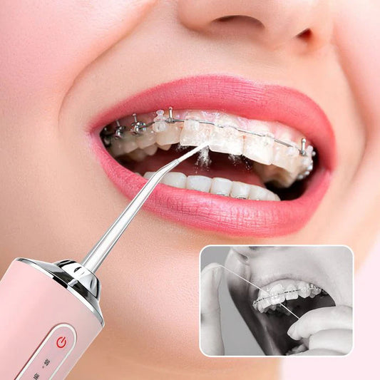 IRRIGADOR DENTAL LIMPIEZA BUCAL RECARGABLE