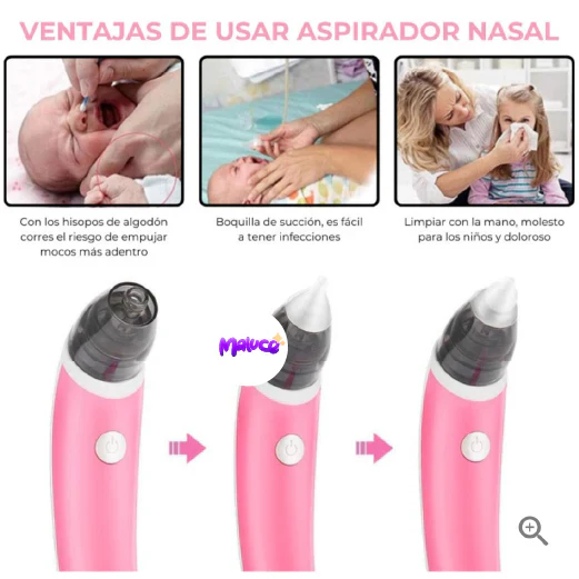 ASPIRADOR NASAL PARA BEBÉS + ENVIO GRATIS 👶