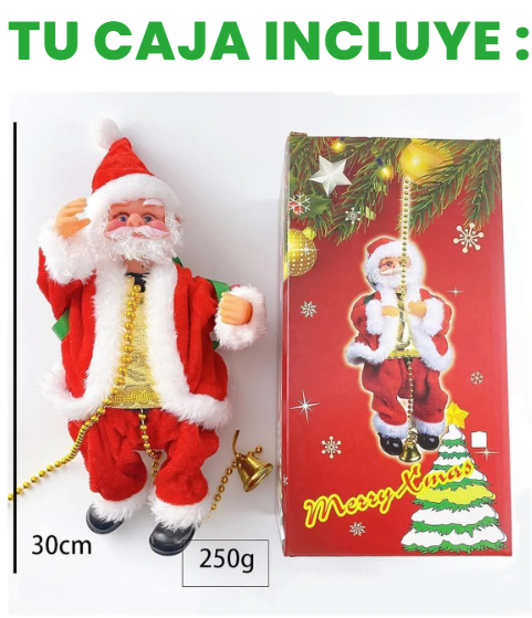 PAPÁ NOEL ESCALADOR® - EL MEJOR ADORNO PARA NAVIDAD 🎅