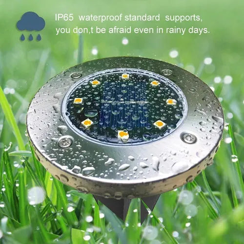 LUZ SOLAR LED CIRCULAR