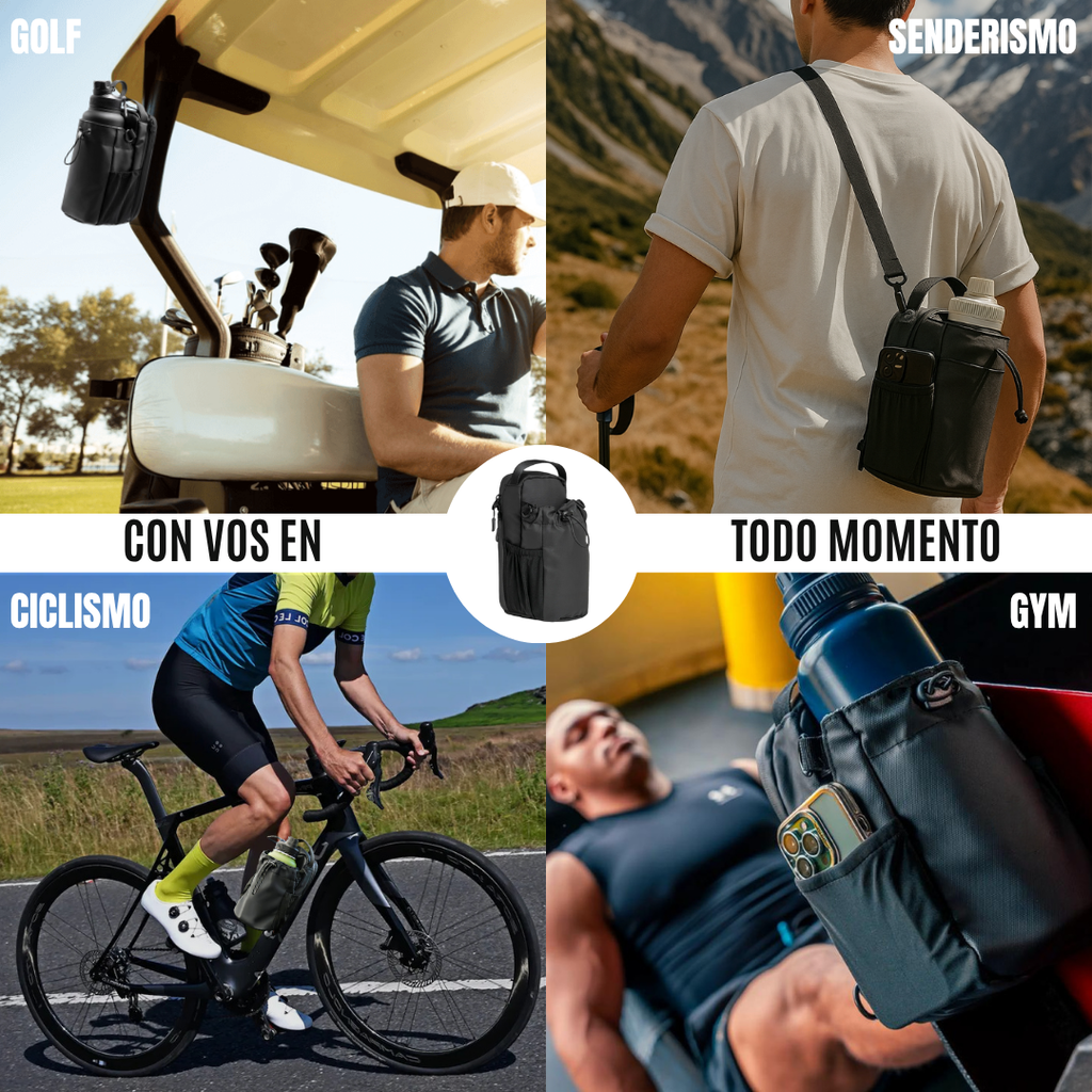BOLSO MAGNETICO PARA EL GYM + CORREA PREMIUM 🏋️