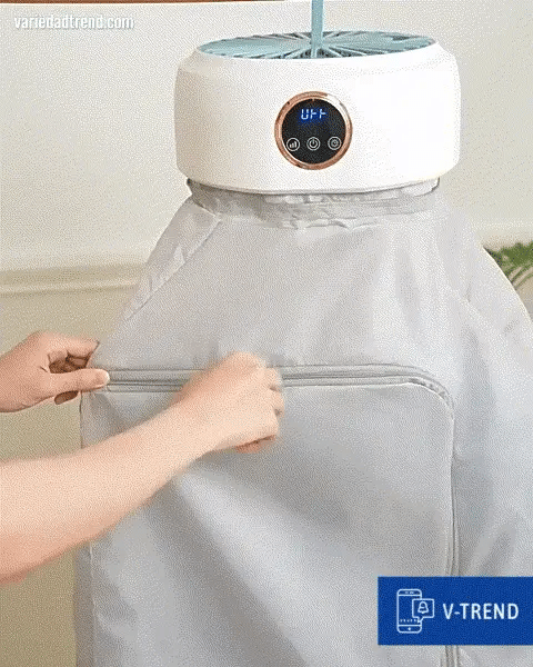 SECADOR ELECTRICO PLEGABLE DE ROPA
