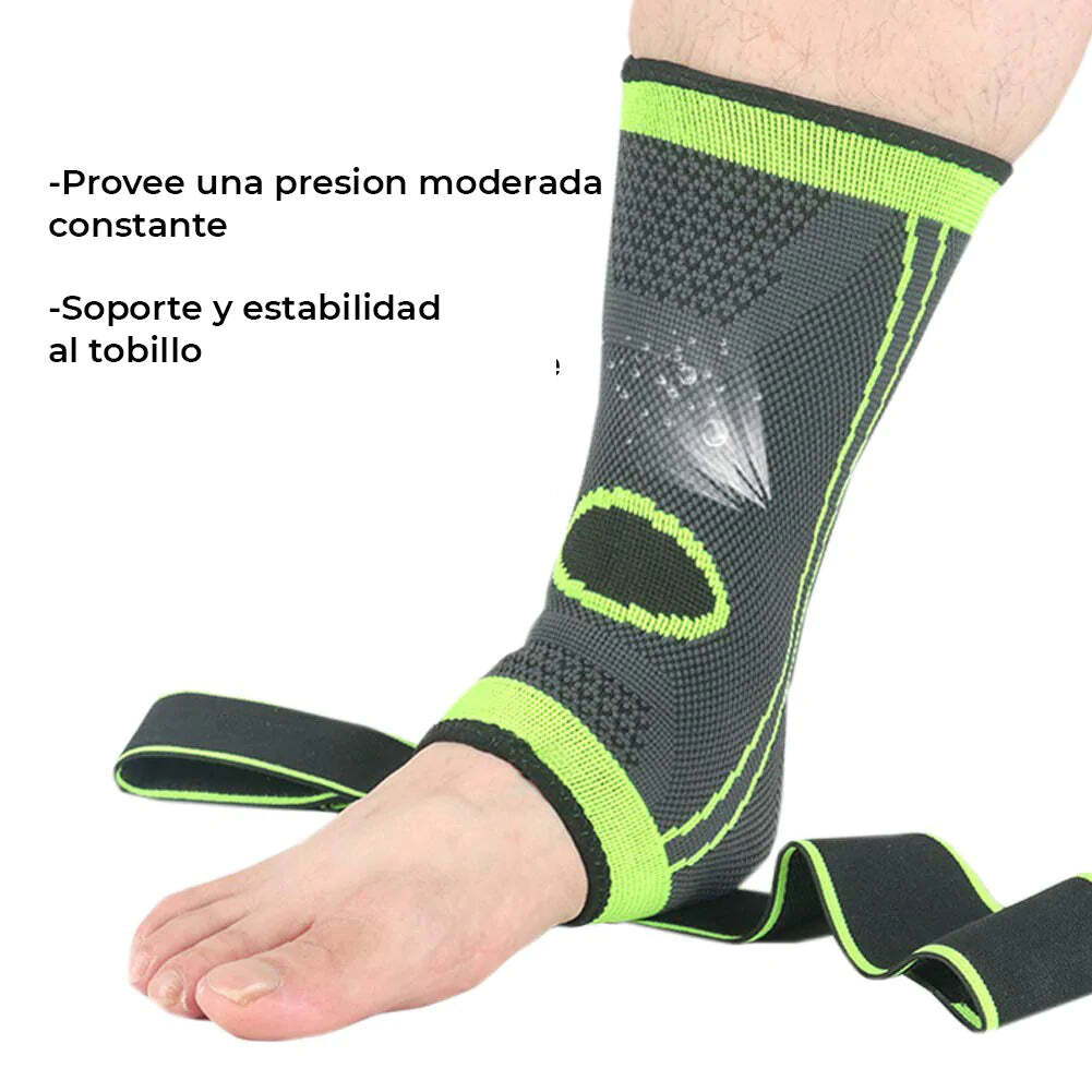 TOBILLERA DEPORTIVA Y ORTOPÉDICA AJUSTABLE