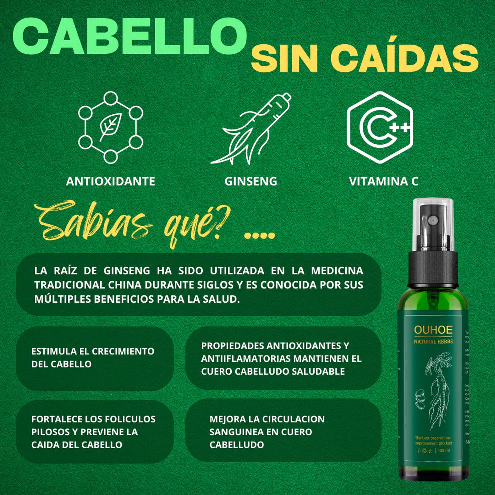 TÓNICO PARA EL CRECIMIENTO CAPILAR | OUHOE
