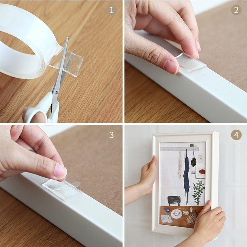 CINTA DOBLE FAZ TRANSPARENTE - PAGUE 1 LLEVE 3