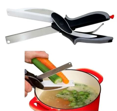 TIJERA CUCHILLO 2 EN 1